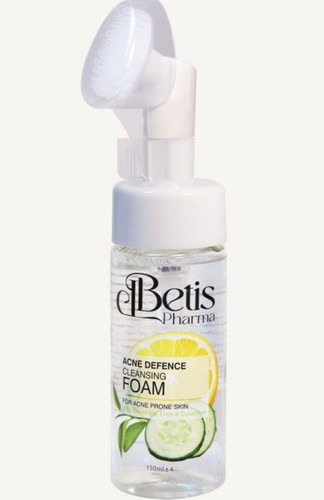 فوم شستشوی صورت حاوی عصاره چای سبز، لیمو و خیار بتیس فارما